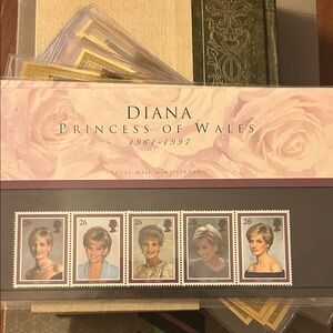 Diana Princess of Wales Stamp Collection